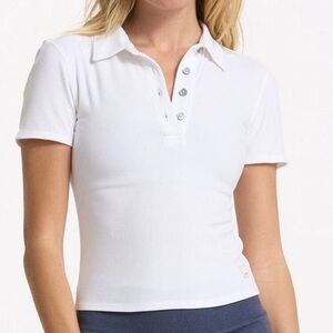 Vuori White Polo Shirt